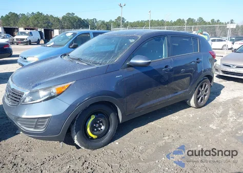 2013 Kia Sportage Lx from USA, damaged, VIN KNDPBCA24D7413532